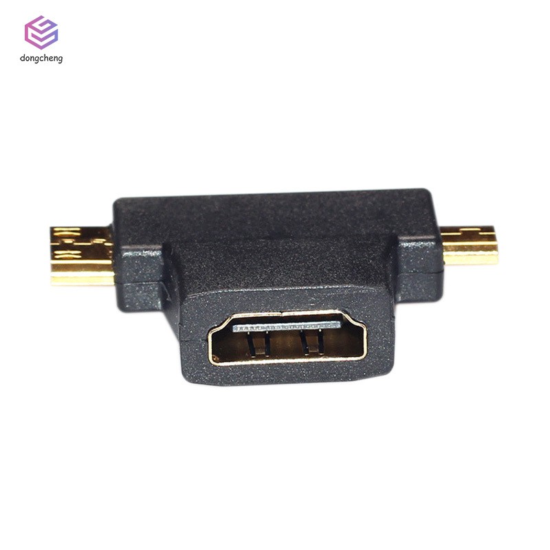 Bộ chuyển đổi HDMI đầu dương sang Mini HDMI đầu âm + Micro HDMI