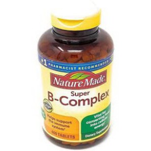 HẠ NHIỆT [HSD 04/2022]Viên Uống Bổ Sung Vitamin B Nature Made Super B-Complex của USA HẠ NHIỆT