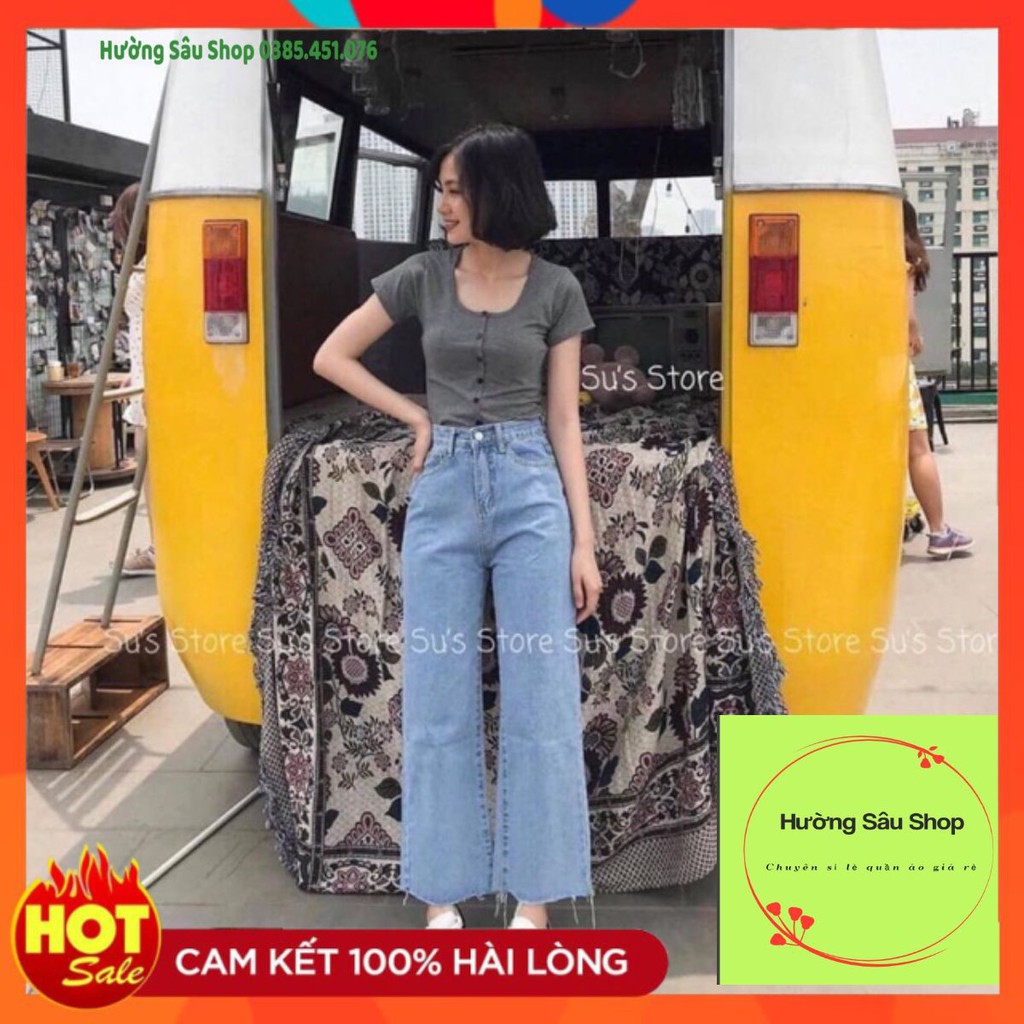 💥 SIÊU HOT 💥 QUẦN ỐNG RỘNG DÁNG SUÔNG LOẠI ĐẸP (kèm video, ảnh thật)