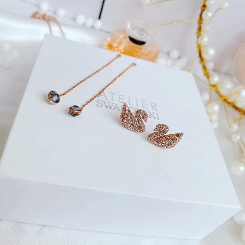 Khuyên thiên nga béo Swarovski