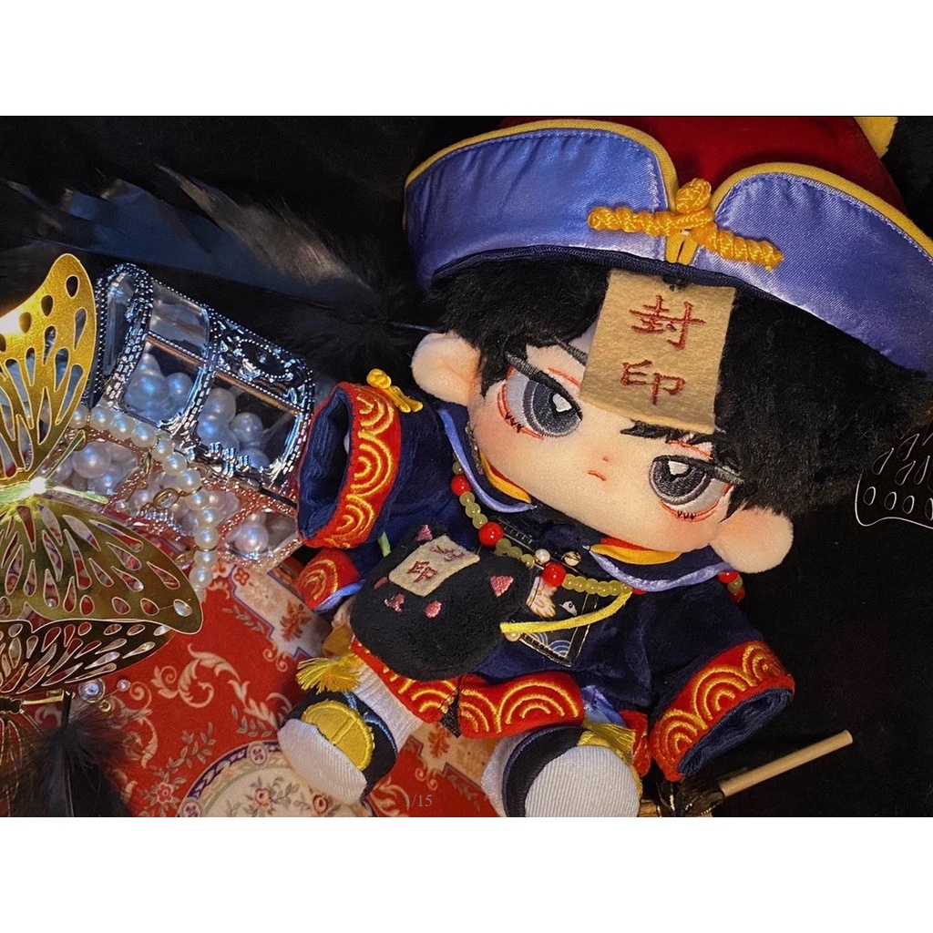 Bộ đồ Miêu Tiểu Cương cho bé doll 20cm