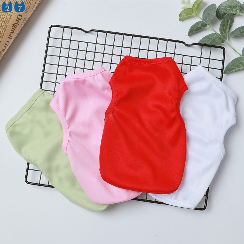 Áo Thun Ba Lỗ Cho Thú Cưng Size XS-2XL