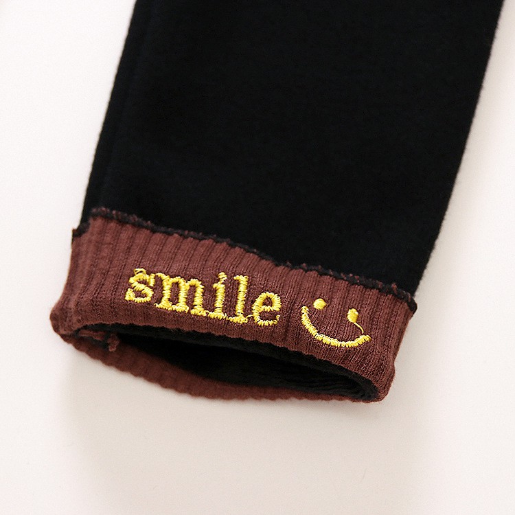 Quần legging lót lông SMILE bé gái size 8-17kg QD