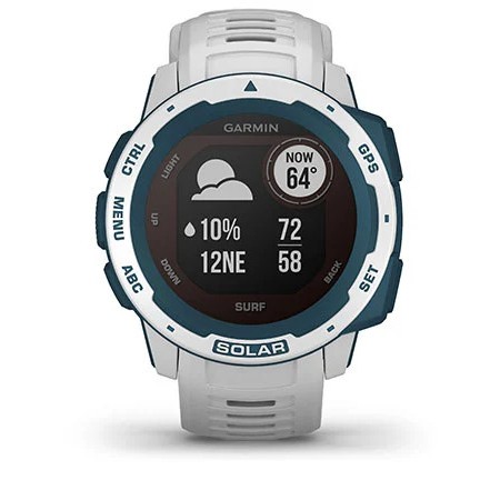 Đồng hồ thông minh GARMIN Instinct Solar, Phiên bản Lướt sóng, Đồng hồ GPS, Họa tiết Pipeline, SEA