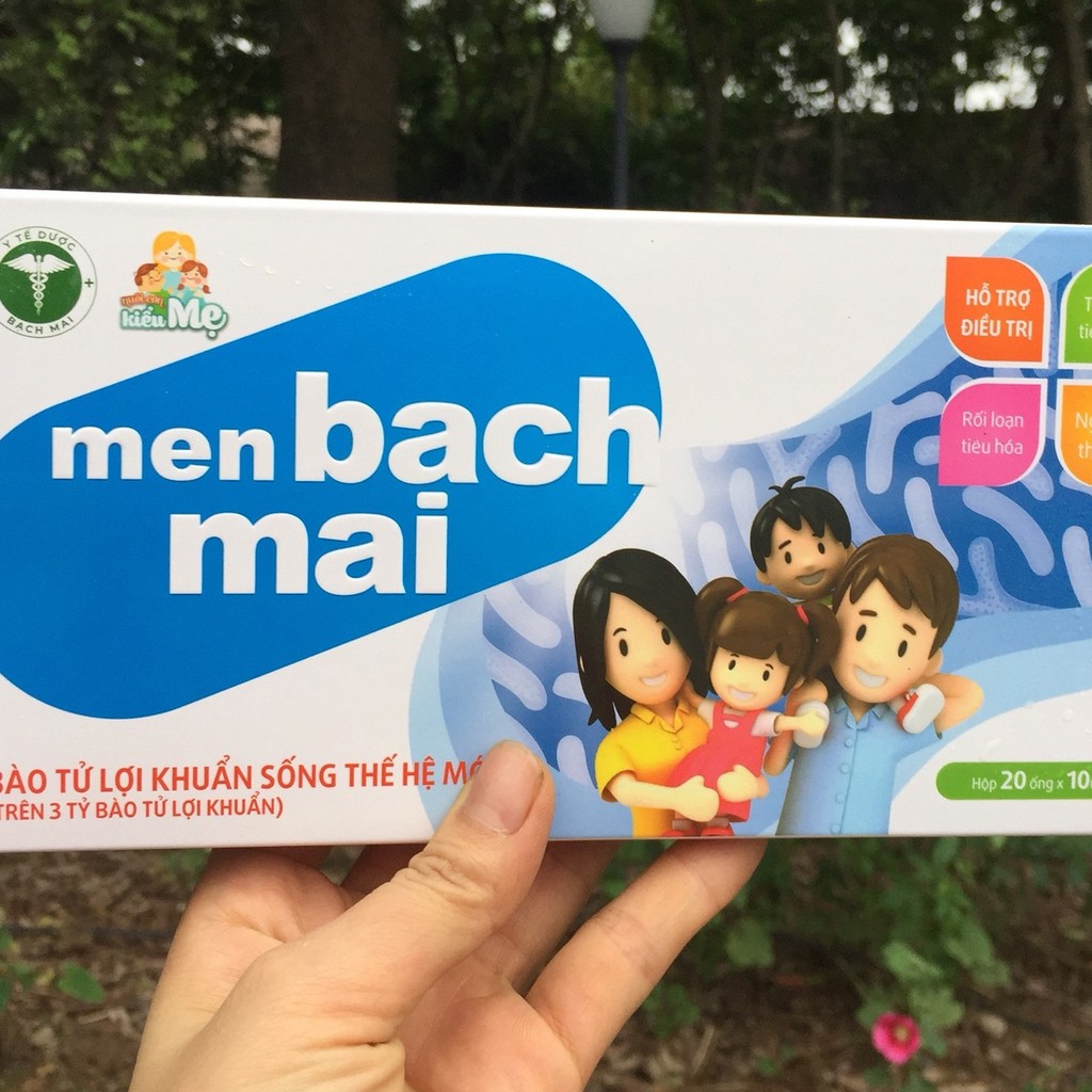 Men tiêu hóa bạch mai