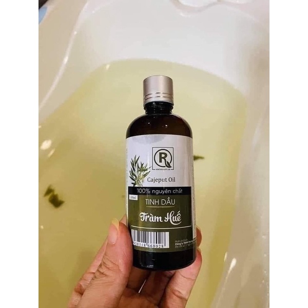 Tặng 1 dây treo tinh dầu khi mua từ 2 chai trở lên] Tinh dầu tràm huế 100ml nguyên chất loại 1 dùng cho mẹ và bé