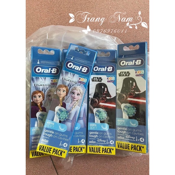 Bàn chải điện Oral B Vitality Plus đủ loại