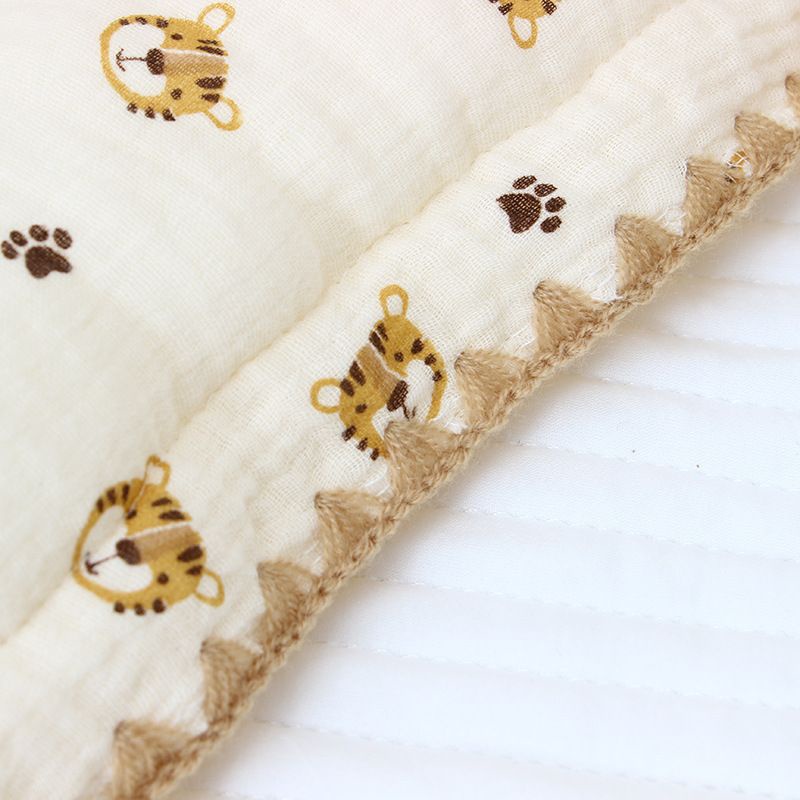 BooBoo Baby - Gối xô muslin, Gối xô bông có lõm định hình chống méo đầu cho bé phù hợp bé từ 0-1 tuổi