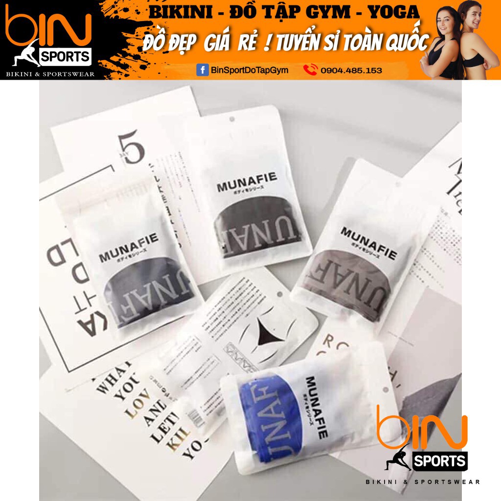 Quần sịp đùi munafie co gĩan 4 chiều, túi zip sang trọng QL002
