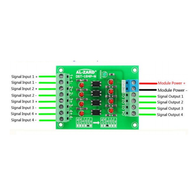 Mạch Chuyển Đổi  5V Sang 24V, 24V sang 5V Có cài Thanh