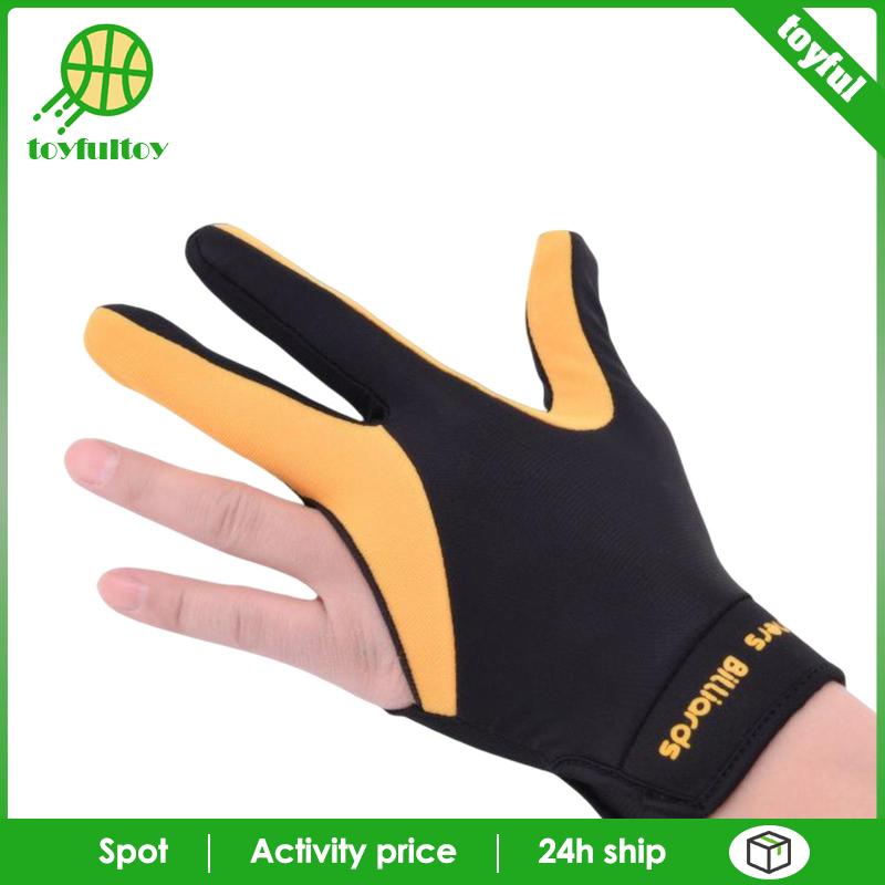 [Toyfulcabin] Găng Tay Trái Chơi Bida Vải Co Giãn Khô Nhanh