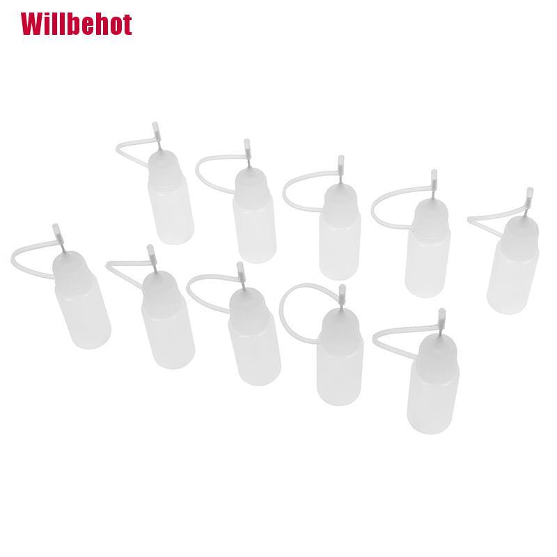 Set 10 lọ bơm dung dịch 10ml đầu kim tiện dụng