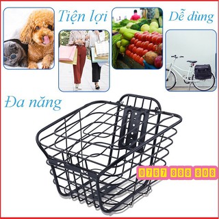 Giỏ xe đạp điện ☸️ [ GIỎ LỚN CÓ NẮP ] ☸️ Rổ xe đạp điện
