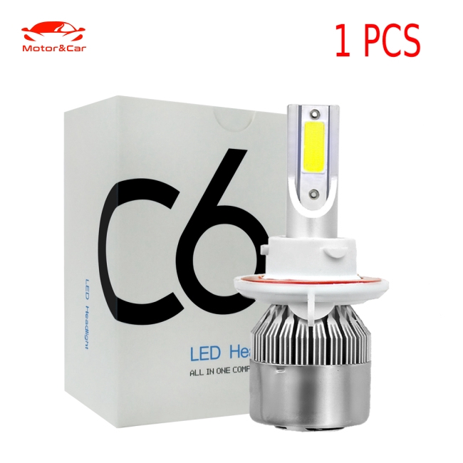 Bóng đèn LED công suất cao C6 6000K ánh sáng trắng dành cho xe hơi