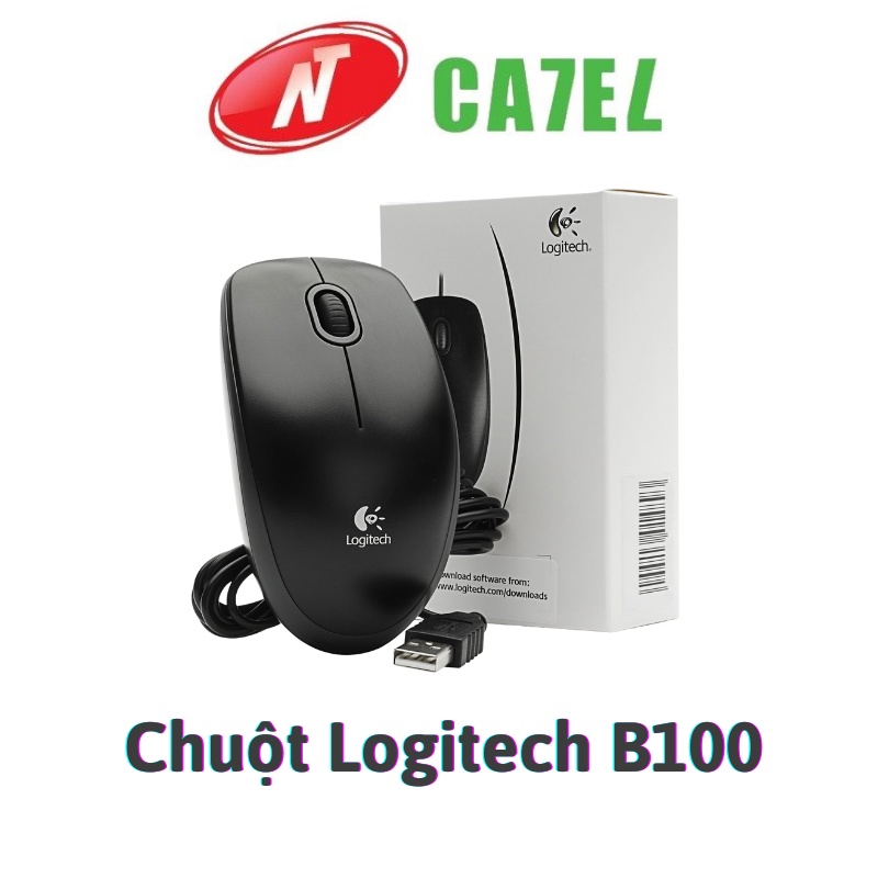 Chuột Logitech B100 chính hãng bảo hành 1 năm