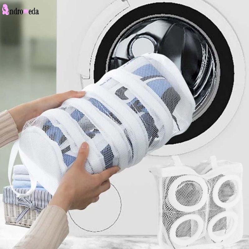 1 Túi Lưới Giặt Giày Chống Rách Đa Năng 2 Kích Cỡ