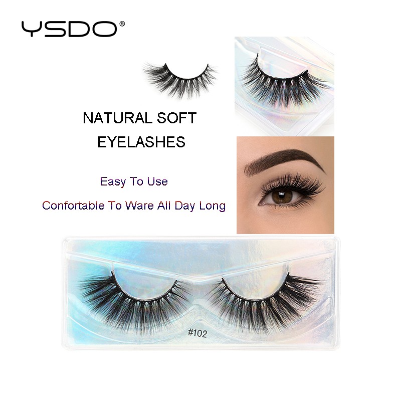 1 Cặp Lông Mi Giả 3d Dài Tự Nhiên Handmade
