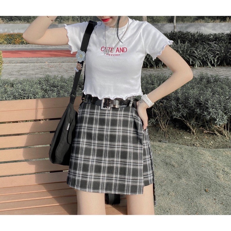 [Rẻ Vô Địch Áo Croptop Tay Ngắn Form Ôm PSY Ulzzang( Có Video, hình thật)