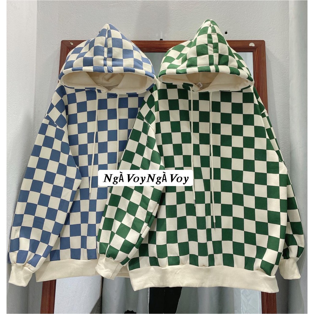 ÁO HOODIE KẺ CARO CHẤT SIÊU ĐẸP | BigBuy360 - bigbuy360.vn