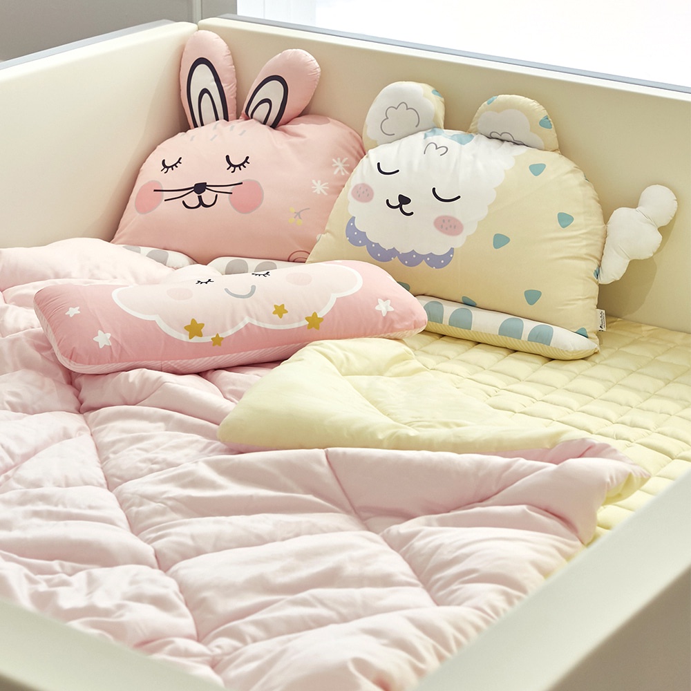 Chăn/ Mền chần bông thu đông ấm áp cho bé nhập khẩu Bonitabebe Hàn Quốc