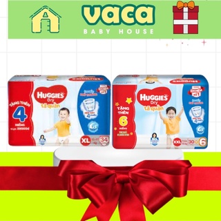 Tã quần huggies size m42/l38/xl34/xxl30