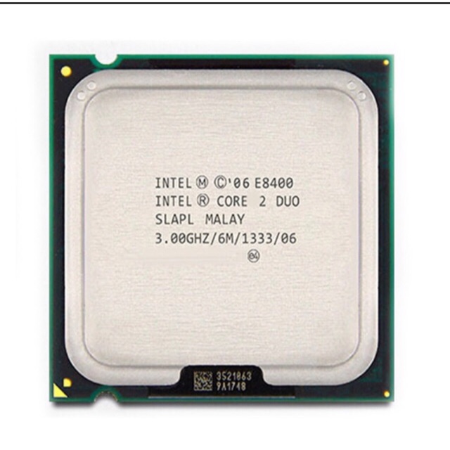 Cpu E8400 cho socket 775