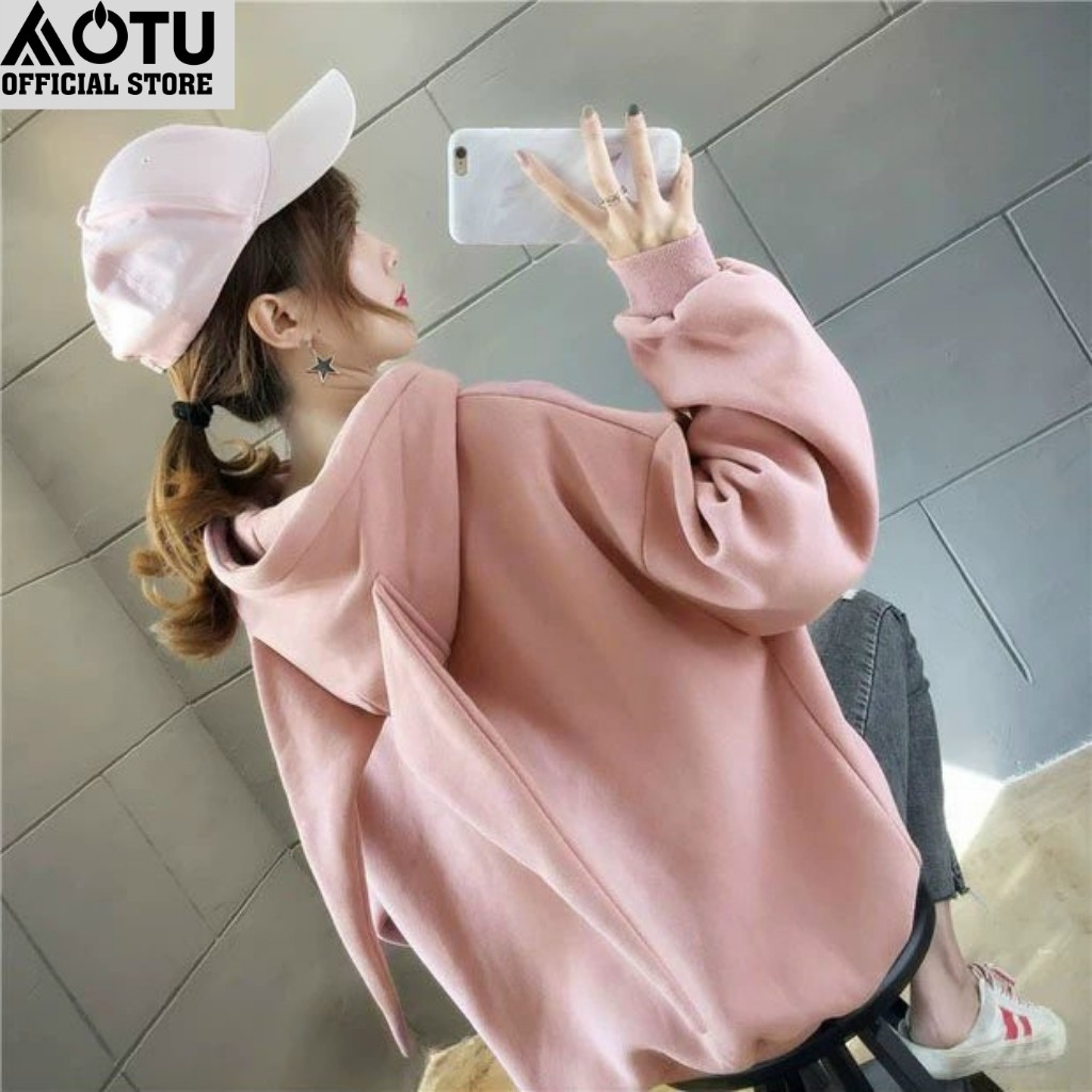 Áo Hoodie nữ có nón phối Tai Thỏ xinh xắn, siêu dễ thương KN03 | BigBuy360 - bigbuy360.vn