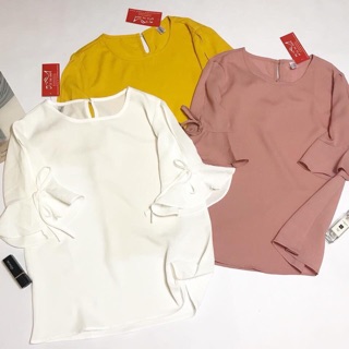 Áo sơ mi nữ tay lỡ xoè