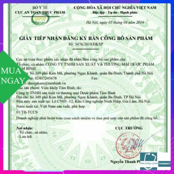VIÊN KHỚP TÂM BÌNH