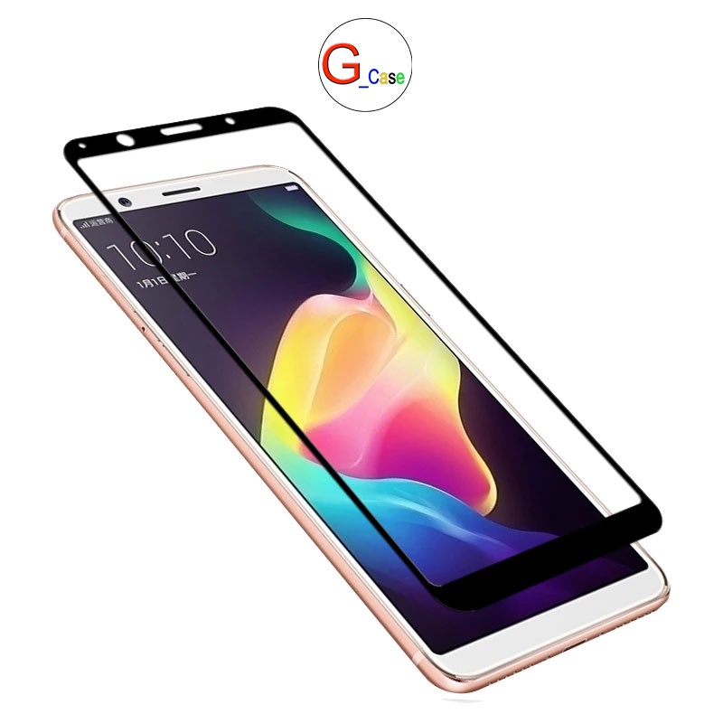 Kính cường lực Full màn hình OPPO A1K/ A9 2020/ A7/ A5S/ A12/ F5/ A79/ F7/ RENO/ RENO 4/ A71/ A59/ F1S/ A83 - Độ cứng 9H