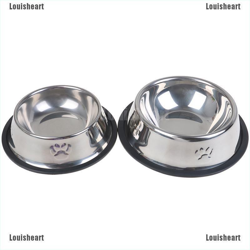 Bát Đựng Thức Ăn Cho Thú Cưng Bằng Thép Không Gỉ