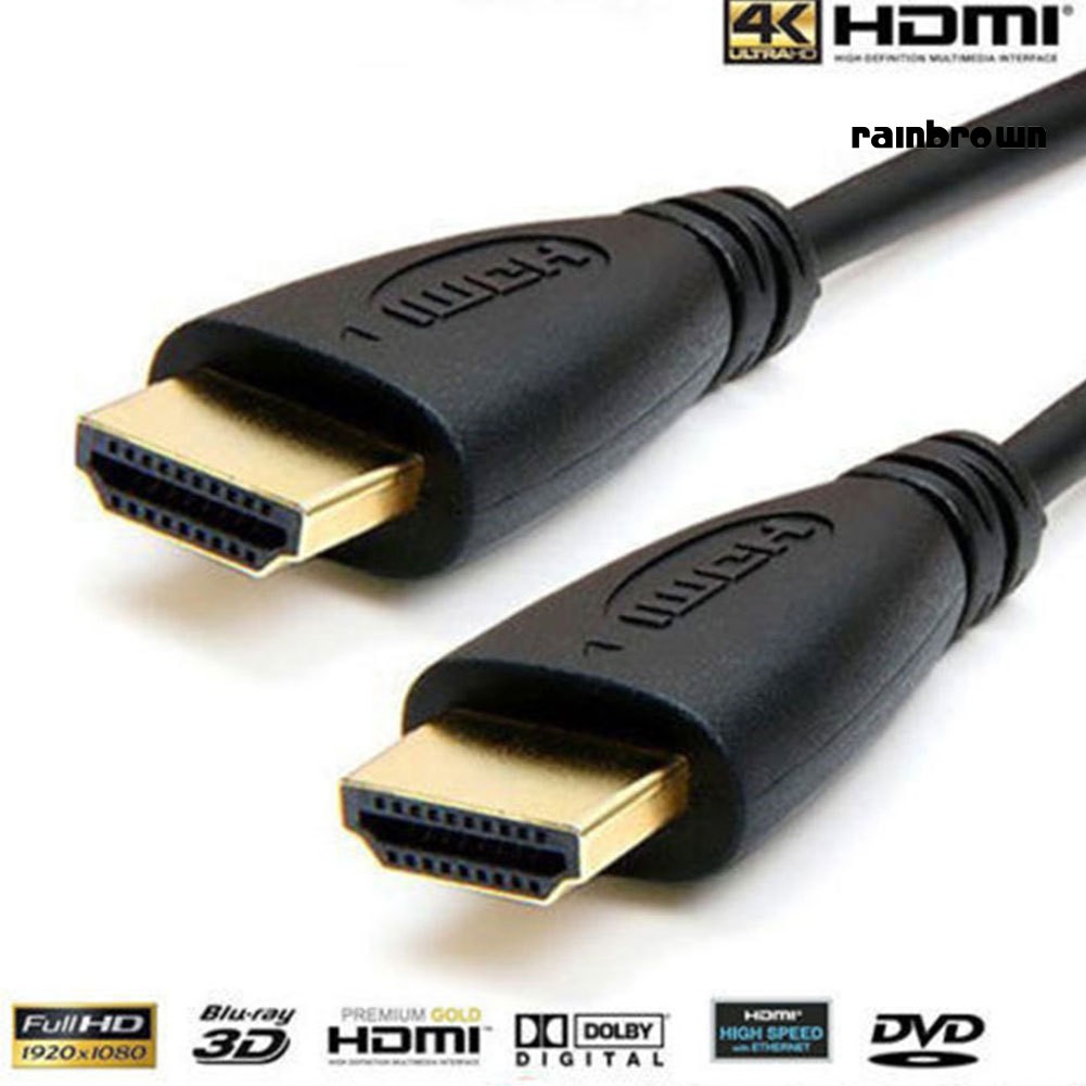 Dây Cáp Hdmi V1.4 1080p Dài 1m Tốc Độ Cao Dành Cho Máy Chiếu Hd Tv Lcd