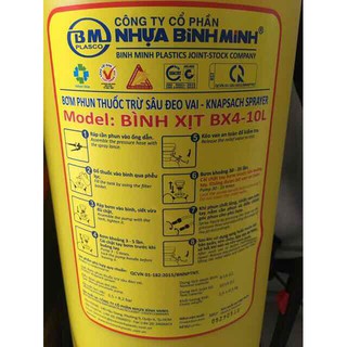 Bình Xịt Bình Minh 10 lít