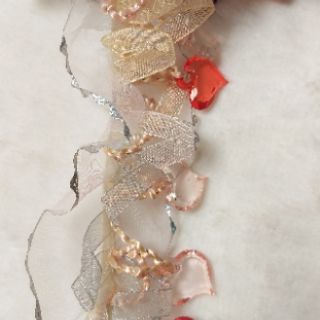 Von nhún bèo trang trí ,size 4cm (1m/10k)