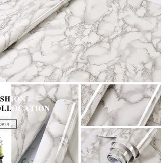 1m Giấy dán tường khổ rộng 45cm đá hoa cương vân đốm