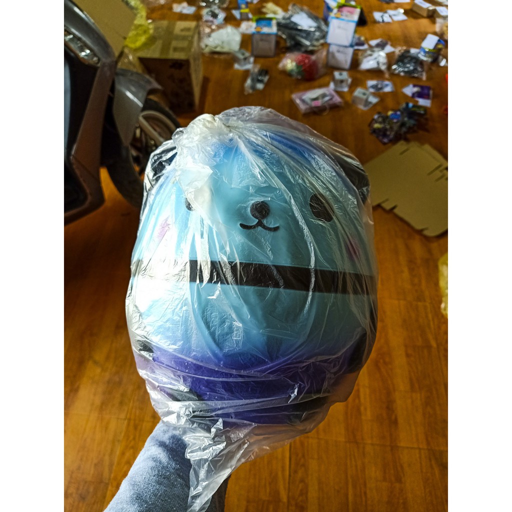 ĐỒ CHƠI SQUISHY GẤU TRÚC XANH CỰC ĐẠI KHỔNG LỒ SIÊU ĐÁNG YÊU