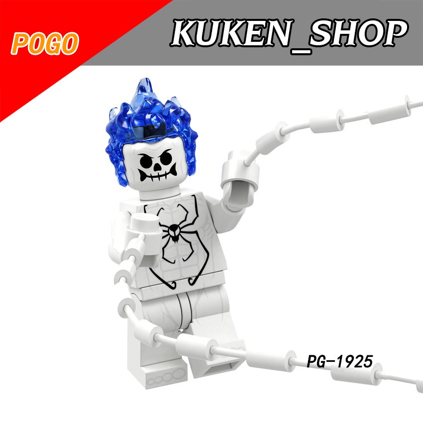 Minifigures Marvel Các Mẫu Nhân Vật Cannonball Magma Mister Negative Ghost Spider Magik Mirage Mẫu Mới PG8219