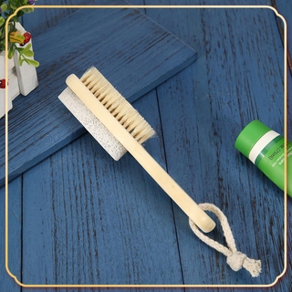 Bàn Chải Gỗ Mát-xa Chân Hai Mặt Tiện Dụng