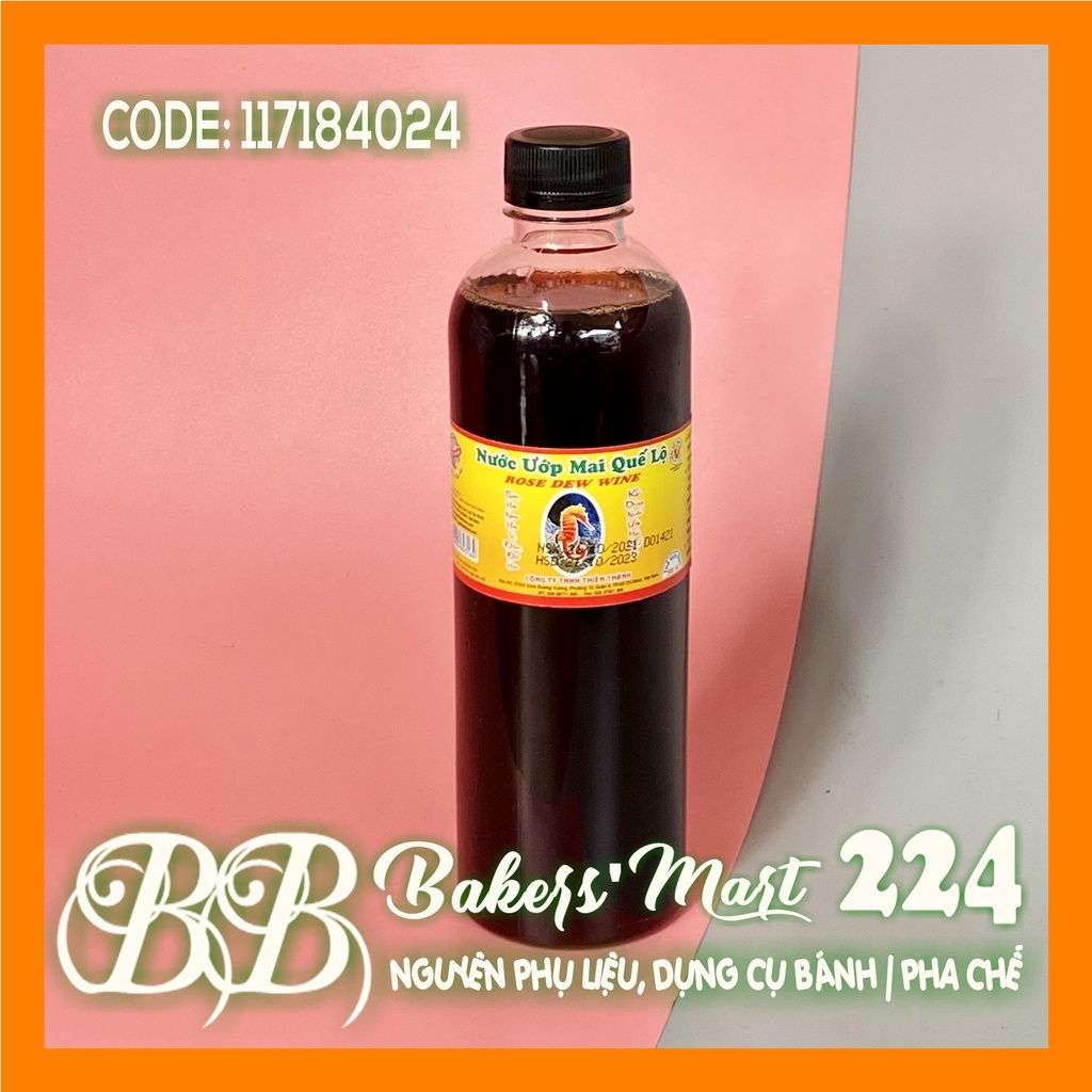 Mai quế lộ Hải Mã 1 - Chai 500ml
