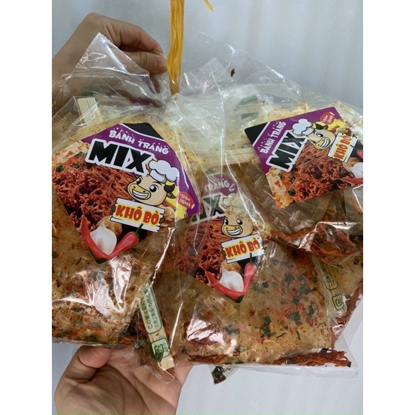 Bánh tráng mix vị khô bò - 1 bịch