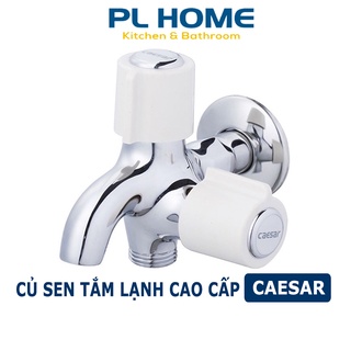 Bộ vòi sen tắm lạnh CAESAR cao cấp, bao gồm tay sen tắm - Tặng kèm cao su non