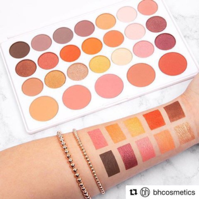 🌈 Bảng Màu Mắt & Má BH Cosmetics Nouveau Neutrals 26 Color Shadow & Blush Palette🎨
