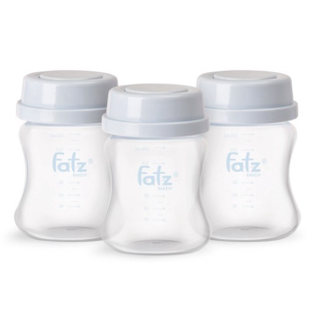 [Chính Hãng] Bình trữ sữa 140ml Fatz Baby FB0140VN (3 cái) - Bình đựng sữa 140ml FatzBaby