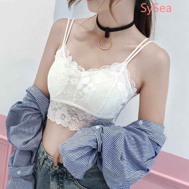 Áo Ngực Ống Phối Ren Gợi Cảm Dành Cho Nữ