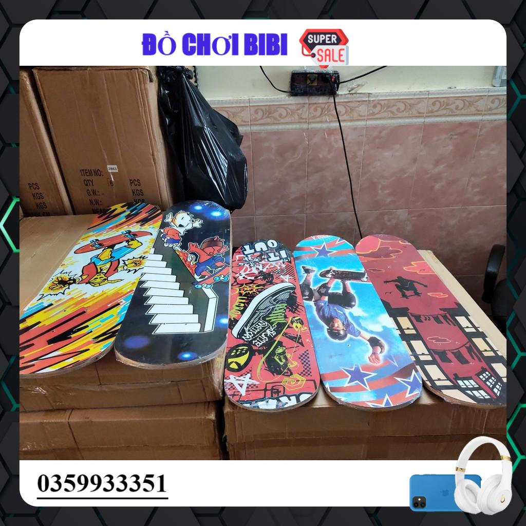 Ván trượt thể thao skateboard gỗ phong ép 7 lớp dài 80 cm msp 1216