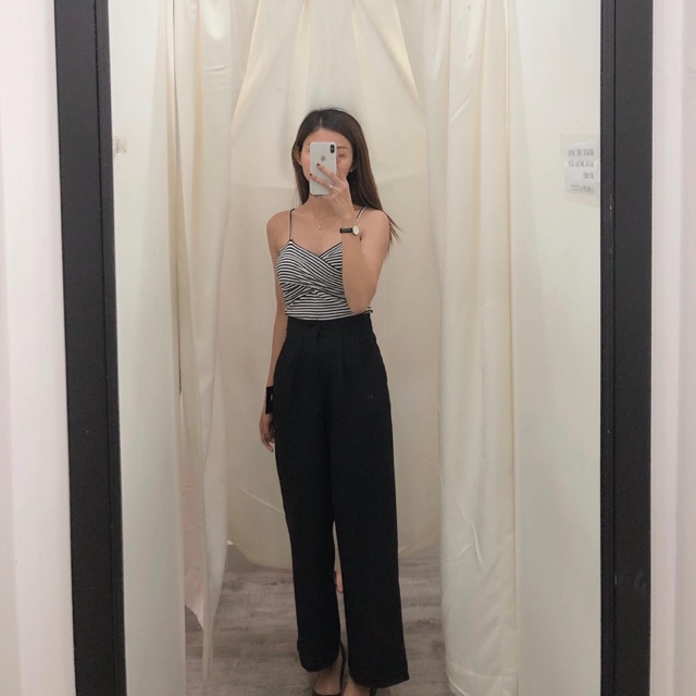 [FREE SHIP] Quần ống rộng Culottes có túi khoá siêu đẹp_Kèm hình thật | BigBuy360 - bigbuy360.vn