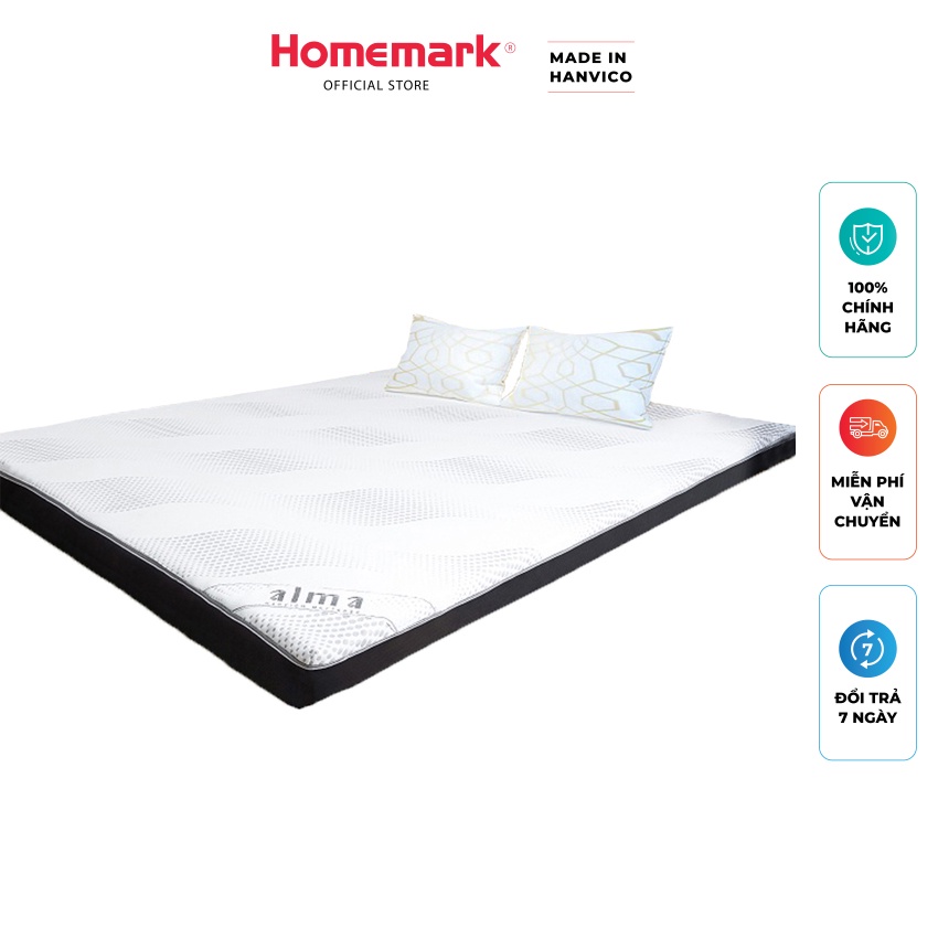 Nệm Foam Alma HANVICO cao cấp siêu đàn hồi chuẩn khách sạn 5 sao