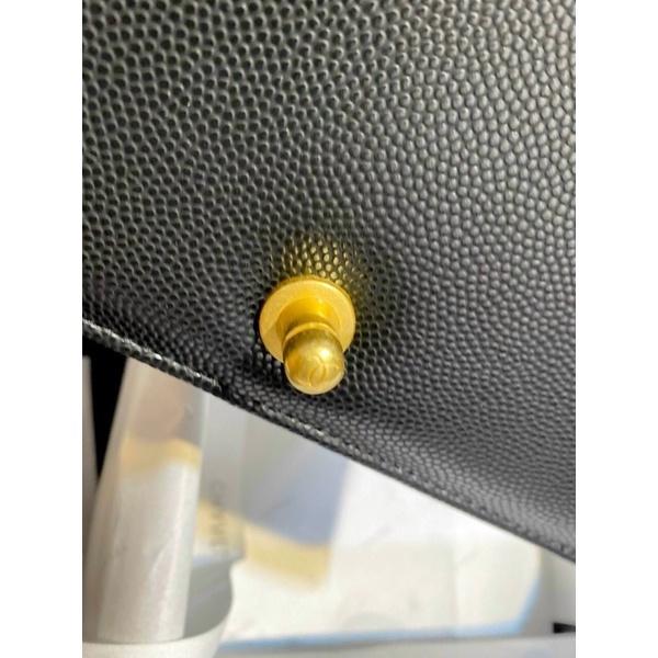 Túi xách nữ MINI CAVIAR Size 22cm Fullbox, túi vải, giấy nến bọc