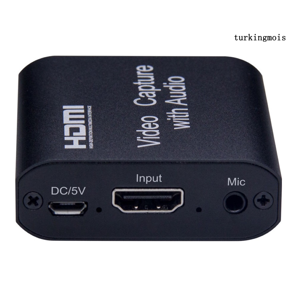 TSP_USB 2.0 HDMI-compatible 1080P HD Video Audio Capture Card Live Streaming Recroder for OBS