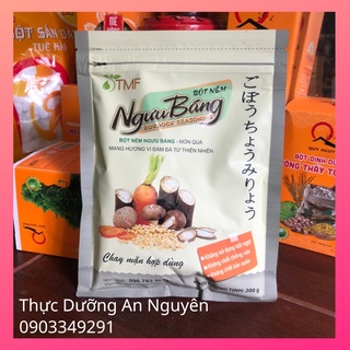 Hạt nêm chay ngưu báng Tâm Minh Foods gói 200g